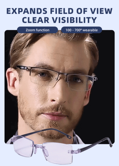 Latest generation of German-made automatic zoom smart glasses | Blue light filtering | Buy one get one free promotion ✨