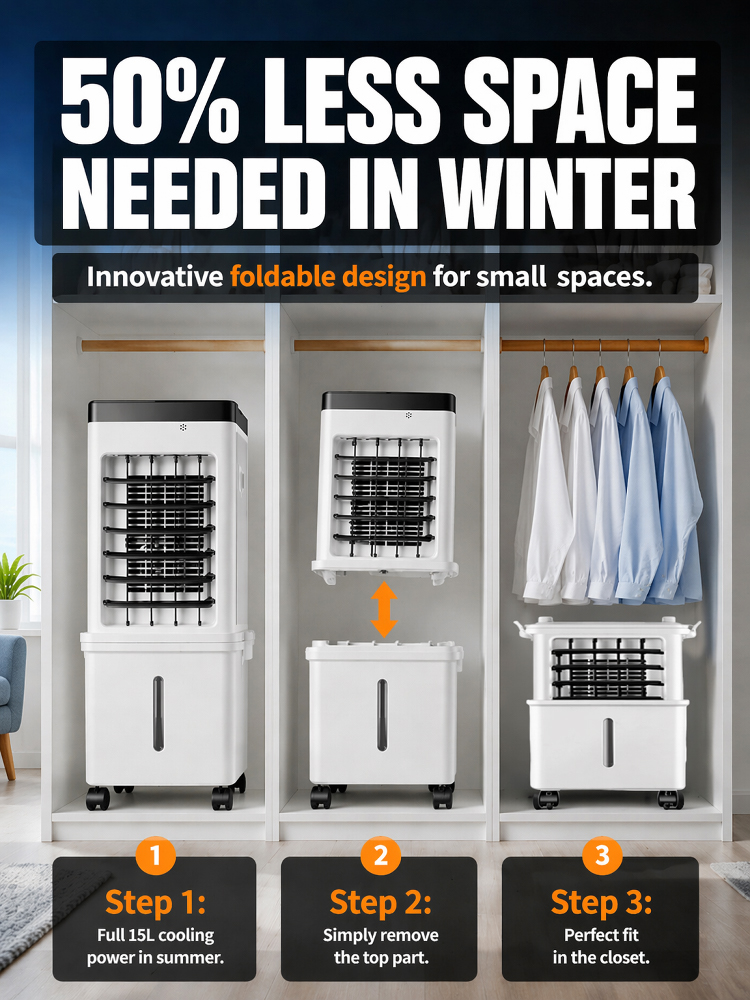 [2026 Bestseller in Europe and America] Instant-Cooling Air Conditioner for Home [Perfect for Hot Climates!]