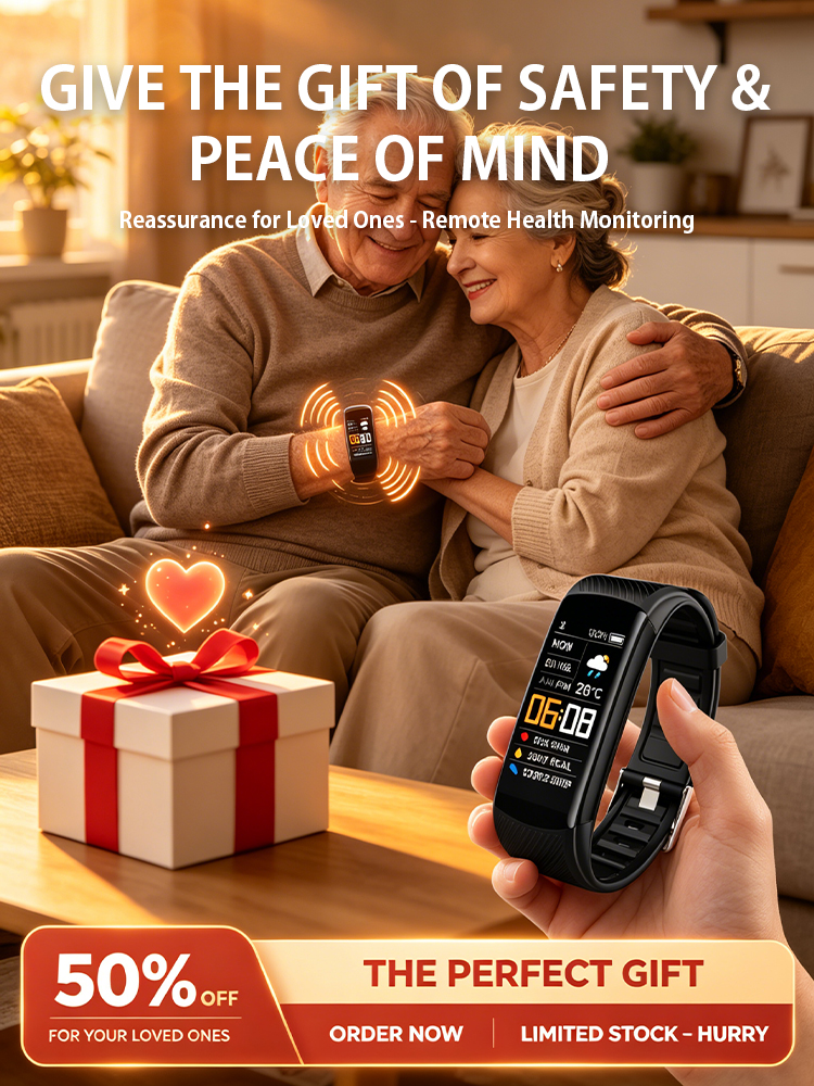 Smart Blood Pressure & Oxygen Bracelet