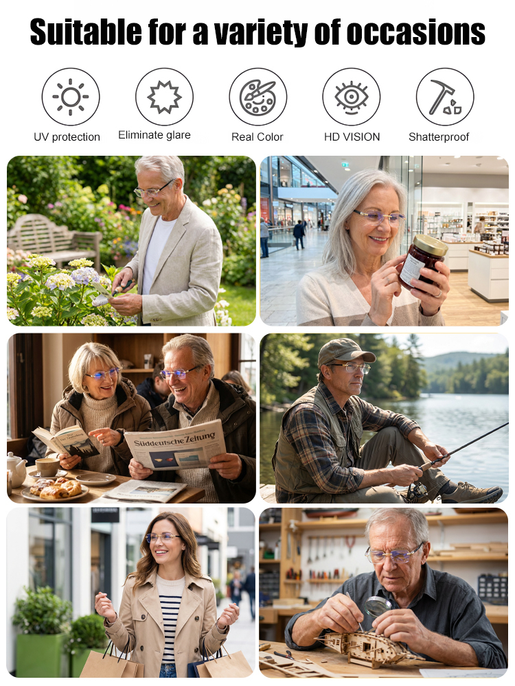 👨‍⚕️🥇 No Eye Exam Needed! Autofocus Glasses for 100° to 700° – One Pair Fixes Presbyopia, Myopia & Astigmatism ⚡ Ultra-light 7g frame – zero pressure on nose or ears 👓 All-day comfort. Instant clarity. No switching glasses.