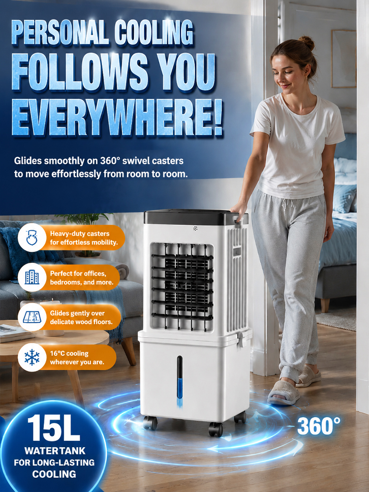[2026 Bestseller in Europe and America] Instant-Cooling Air Conditioner for Home [Perfect for Hot Climates!]