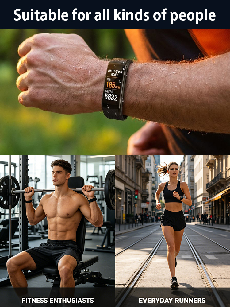 Smart Blood Pressure & Oxygen Bracelet