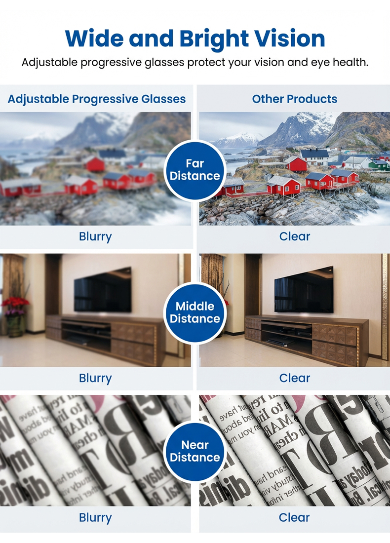 Latest generation of German-made automatic zoom smart glasses | Blue light filtering | Buy one get one free promotion ✨