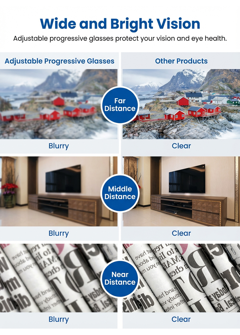 Latest generation of German-made automatic zoom smart glasses | Blue light filtering | Buy one get one free promotion ✨