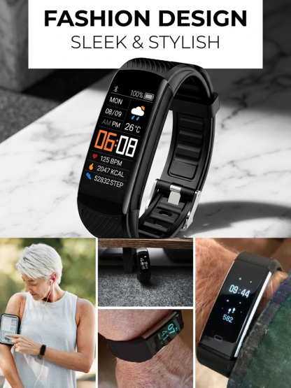 Smart Blood Pressure & Oxygen Bracelet
