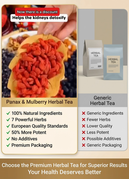 【FDA Certified】Men's and Women's Vitality Herbal Tea