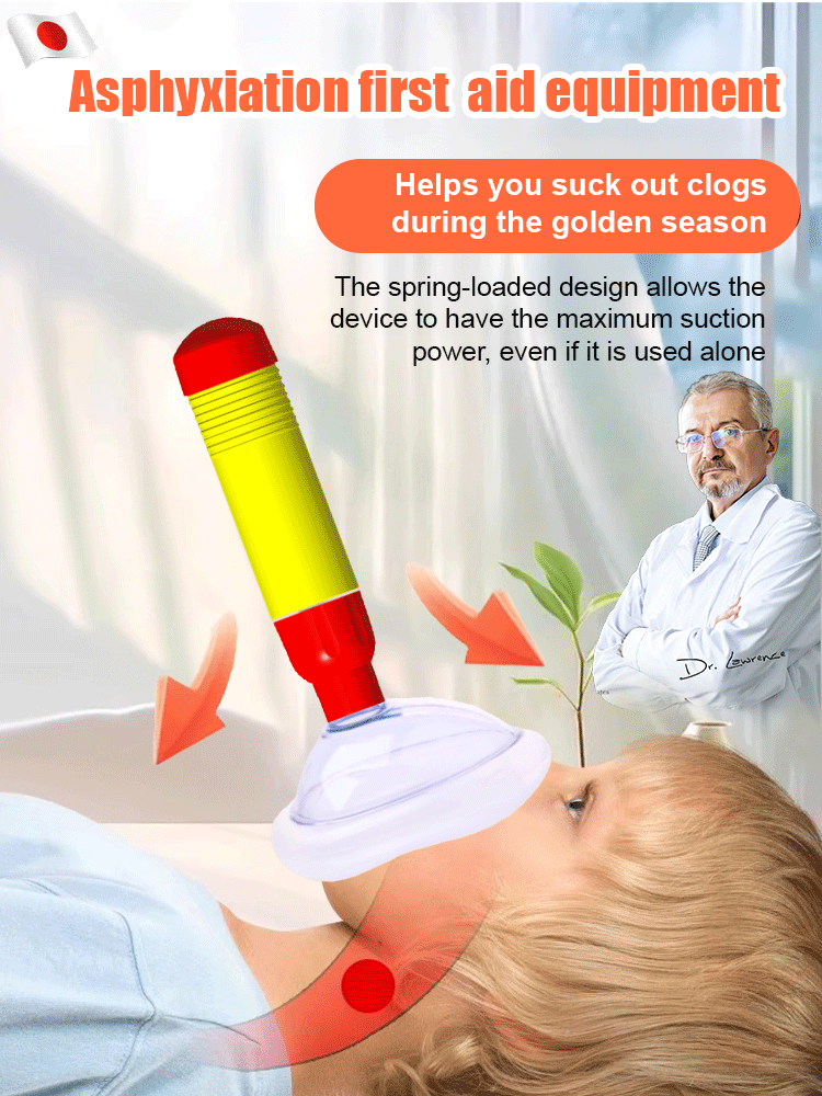 The 4-Minute Lifesaver — No Training Needed. Works in Seconds —Portable first aid choking device