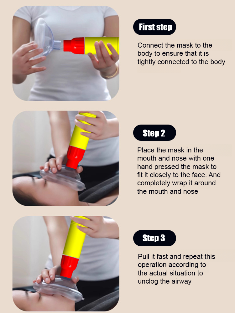 The 4-Minute Lifesaver — No Training Needed. Works in Seconds —Portable first aid choking device