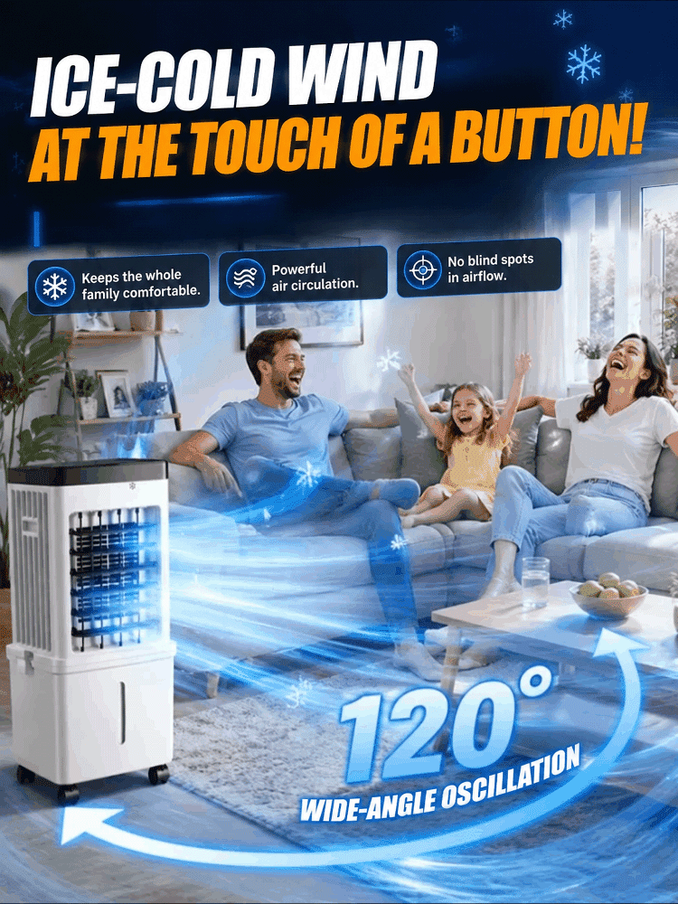[2026 Bestseller in Europe and America] Instant-Cooling Air Conditioner for Home [Perfect for Hot Climates!]