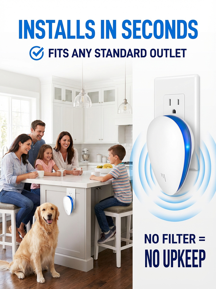 Ultrasonic rodent repeller