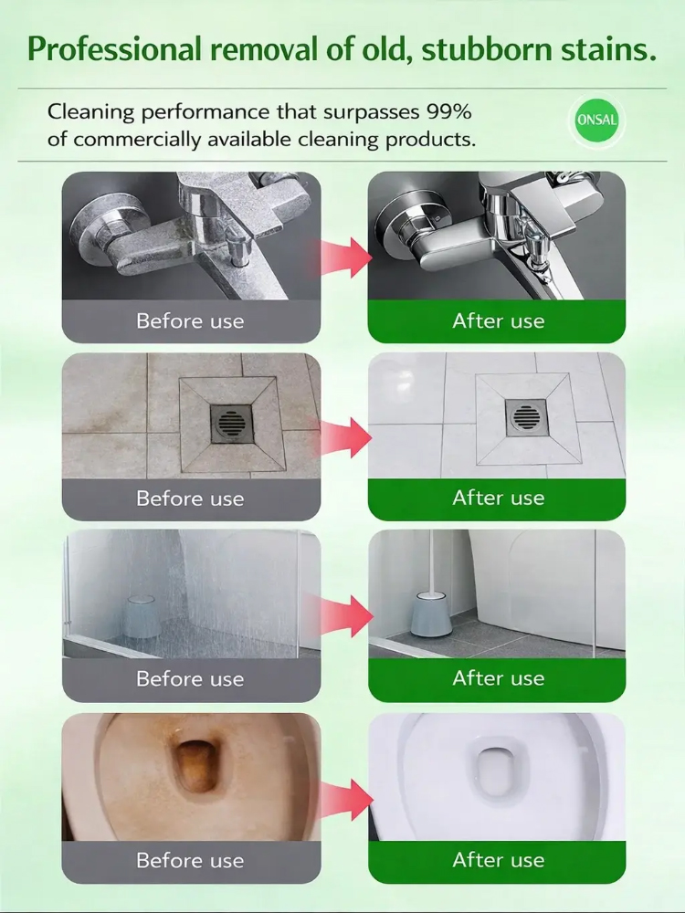 🌿 【Safe & Gentle】Whole-House Cleaner⚡ Grime Gone in 3 Seconds. Zero Toxins. Zero Scrubbing. 