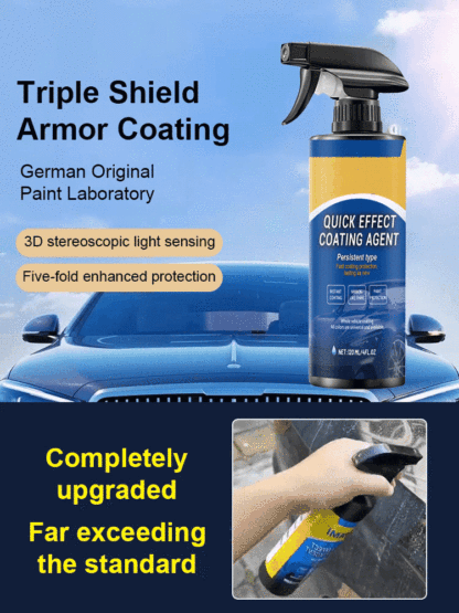 Car renovation, repair, waxing and coating spray