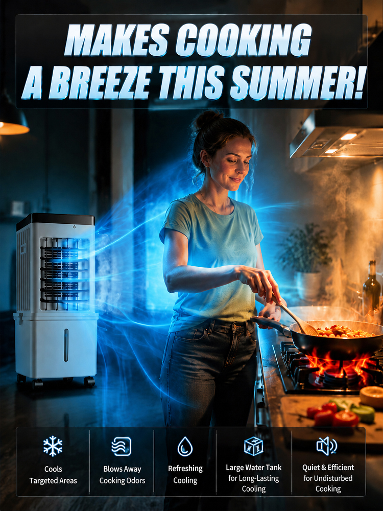 [2026 Bestseller in Europe and America] Instant-Cooling Air Conditioner for Home [Perfect for Hot Climates!]