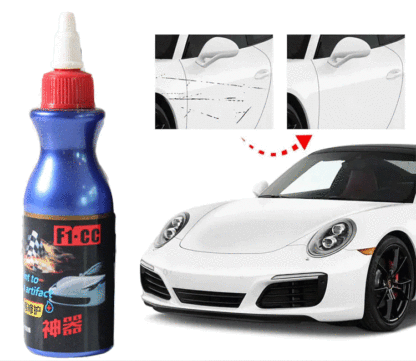 Car surface repair artifact