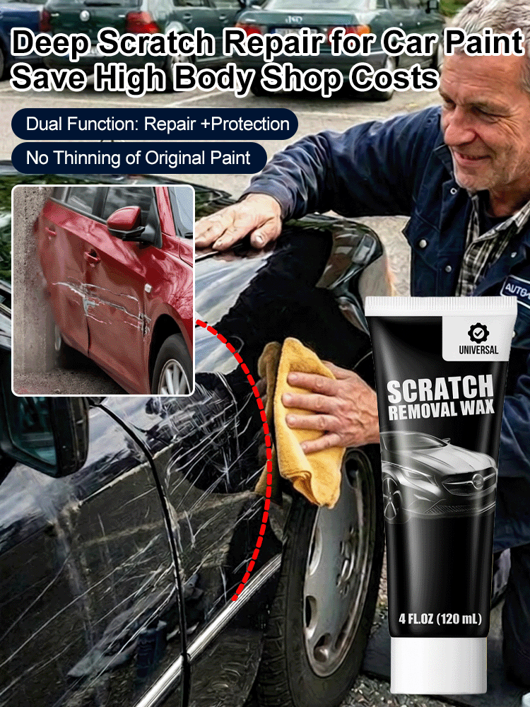 🚗Scratch Eraser: Deep Repair Wax for Car Paint Scratches