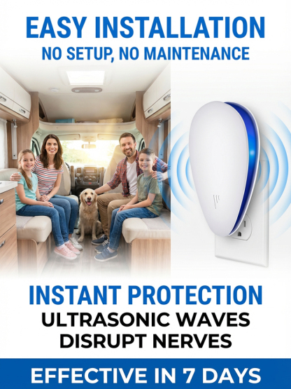 Ultrasonic rodent repeller