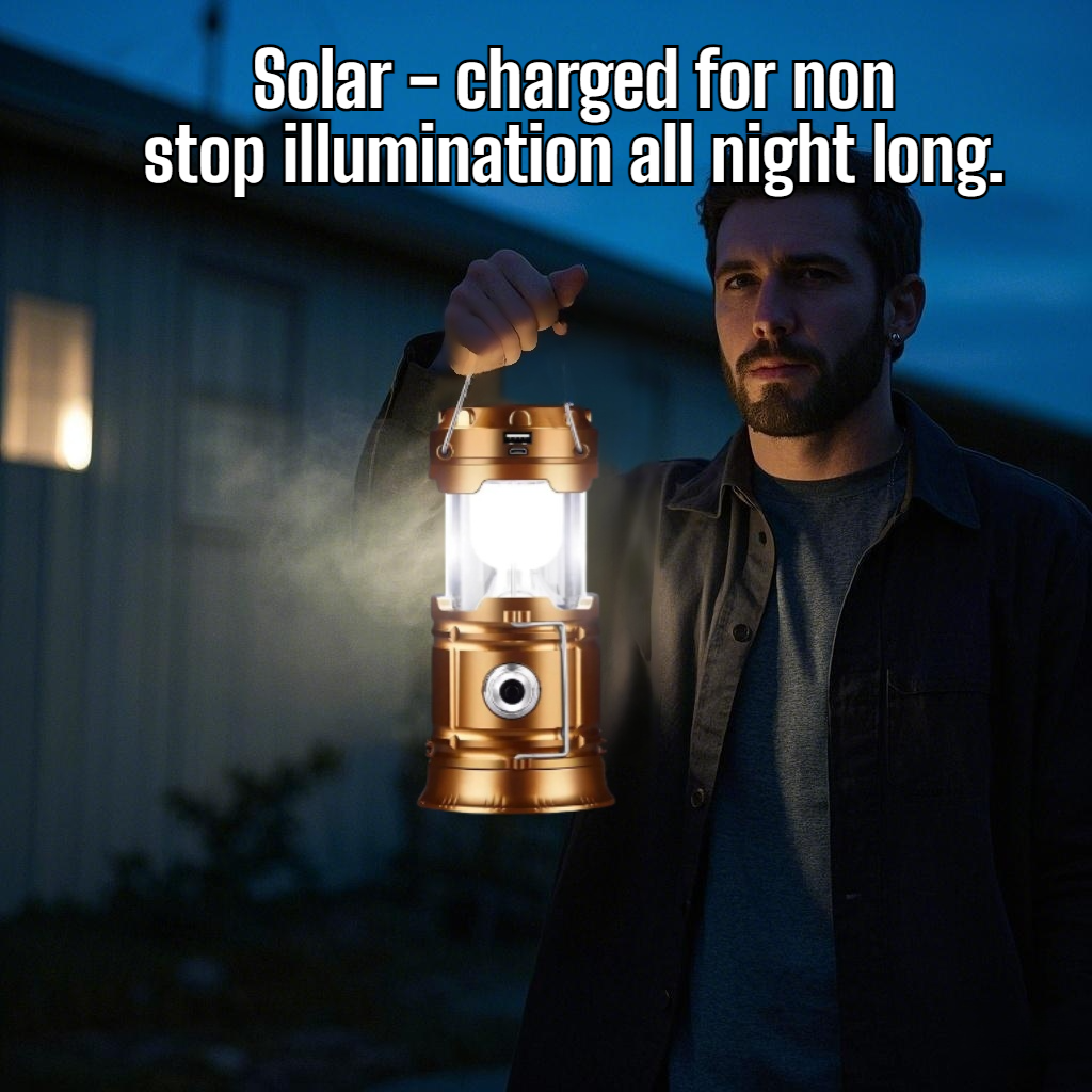 ☀️ Waterproof Solar Light – Power That Lasts