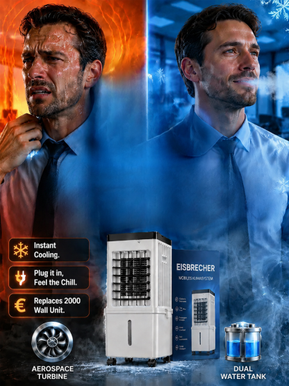 [2026 Bestseller in Europe and America] Instant-Cooling Air Conditioner for Home [Perfect for Hot Climates!]