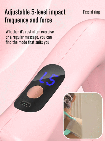 【Burn Fat Quickly Without Exercise】Vibrating Massage Roller for Fascia Firming