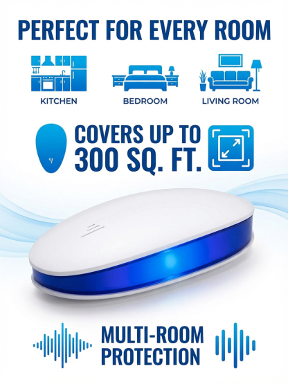 Ultrasonic rodent repeller