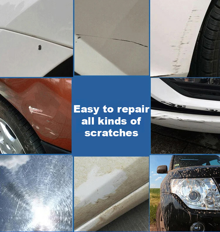 Car surface repair artifact