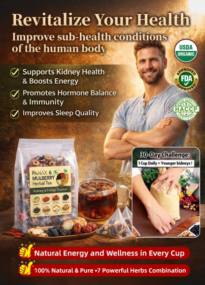 【FDA Certified】Men's and Women's Vitality Herbal Tea