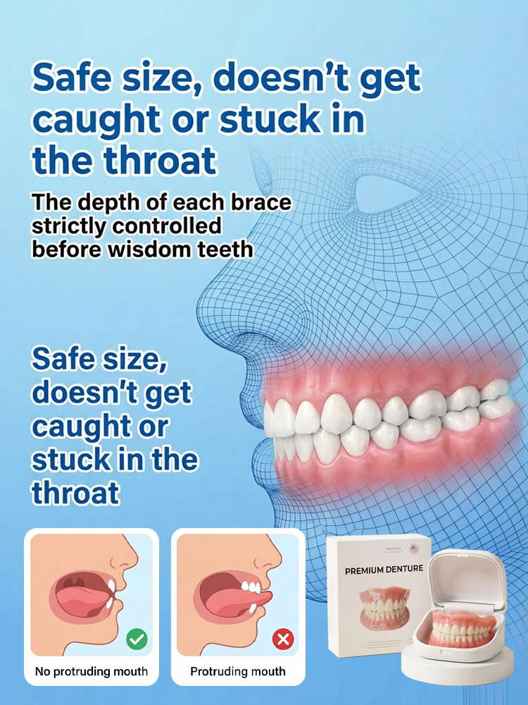 🔥High-quality denture set🔥👍Buy one get one free, 98.9% positive reviews, 99% repurchase rate!👍