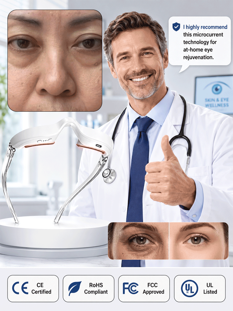 EMS Eye Microcurrent Beauty Device (Visible Results in 3 Days)