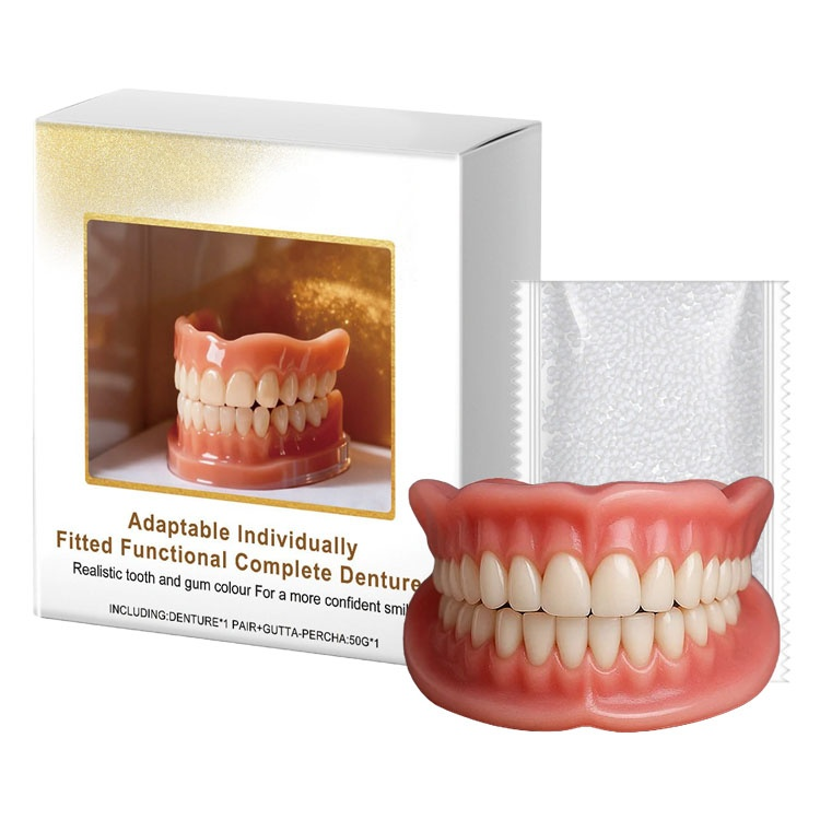 [FDA Certified]High-End Custom-Made Dentures-Wear for life, no replacement needed!