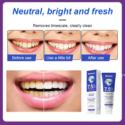 7.5% Nano-Hydroxyapatite Restorative Toothpaste