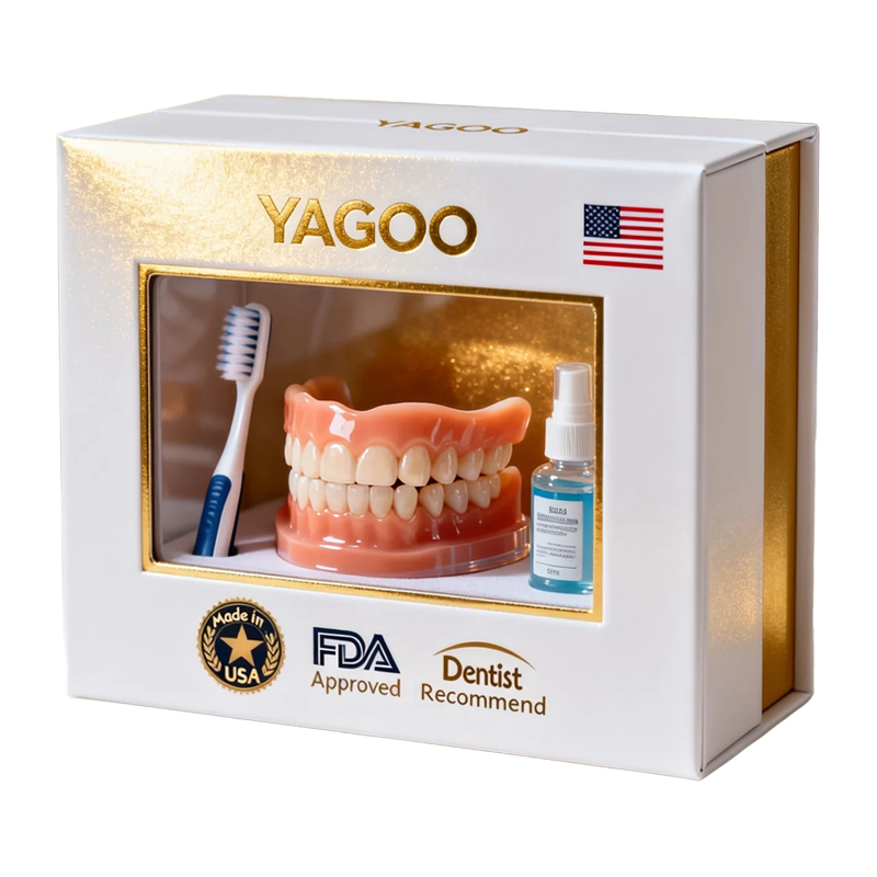 3-in-1 Teeth Whitening & Denture Cosmetic Kit