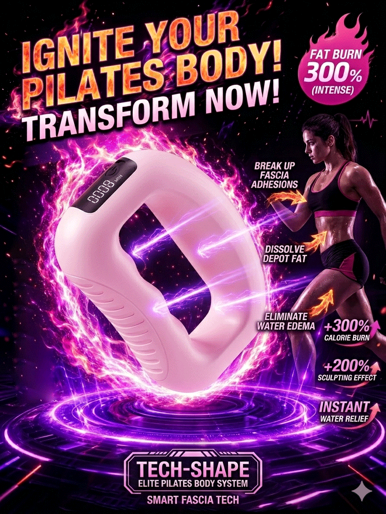 [Effortlessly Achieve a Pilates Figure] High-Tech Slimming Fascia Ring