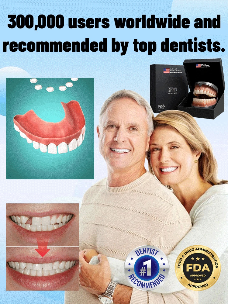 [Brighten Your Smile] High-End Custom-Made Dentures