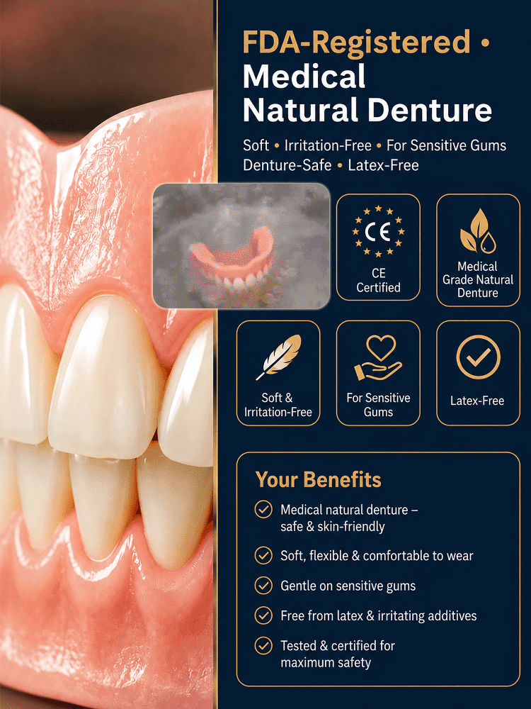 [Master of Oral Transformation] Get a Complete Set of Full-Mouth Dentures for a Perfect Smile