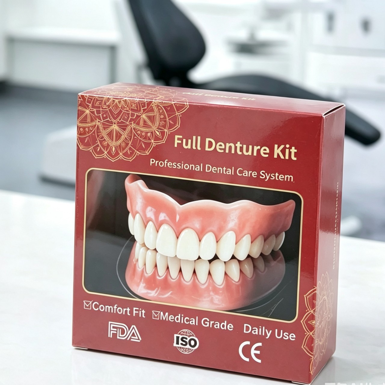 [Master of Oral Transformation] Get a Complete Set of Full-Mouth Dentures for a Perfect Smile