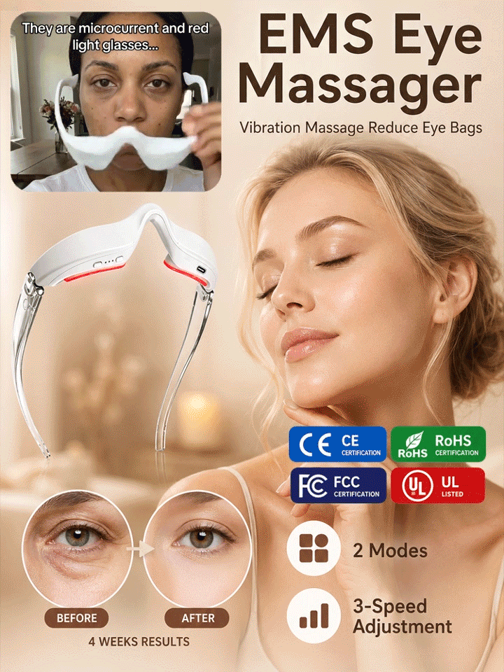 EMS Eye Microcurrent Beauty Device (Visible Results in 3 Days)