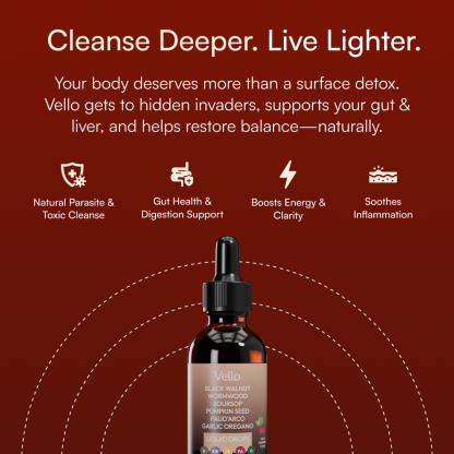 Just two droppers a day of this powerful Parasite Cleanse help flush out the hidden invaders wrecking your digestion, energy, and focus — so your body finally works with you, not against you.