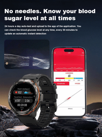 ⌚✅ multi-function blood oxygen heart rate smart sports watch