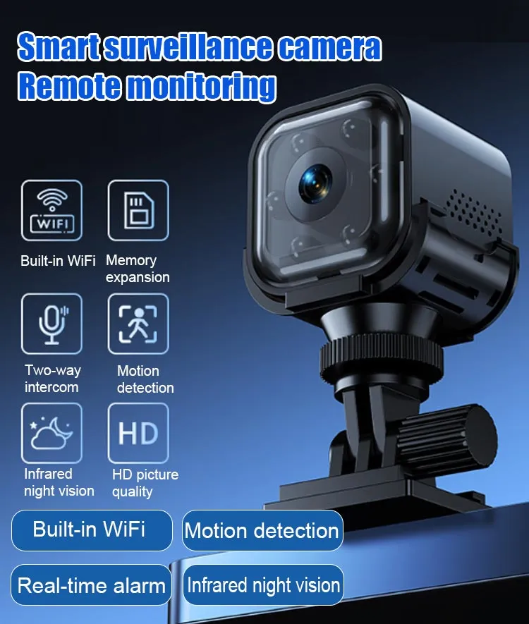 💰No Wi-Fi needed, no wiring required, and 0 monthly fees—ever. 🚀Invisible wireless HD camera.