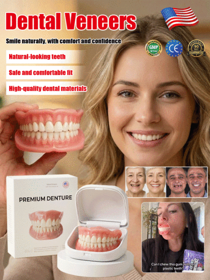 🔥High-quality denture set🔥👍Buy one get one free, 98.9% positive reviews, 99% repurchase rate!👍