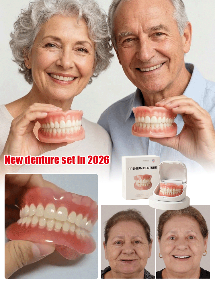 🔥High-quality denture set🔥👍Buy one get one free, 98.9% positive reviews, 99% repurchase rate!👍