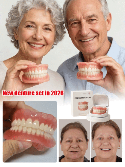 🔥High-quality denture set🔥👍Buy one get one free, 98.9% positive reviews, 99% repurchase rate!👍
