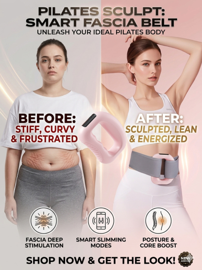 [Effortlessly Achieve a Pilates Figure] High-Tech Slimming Fascia Ring