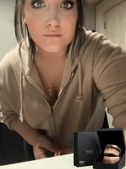 [Over 300,000 users worldwide] Full-mouth bone-supported denture set