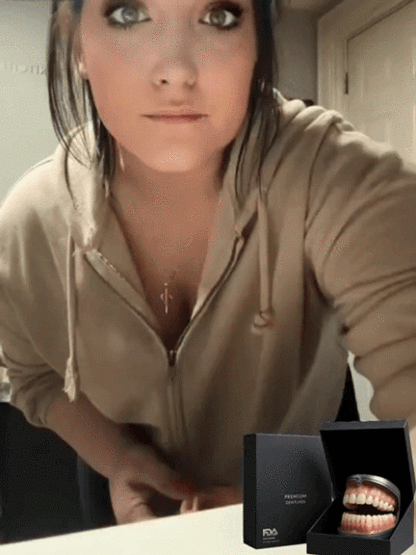 [Over 300,000 users worldwide] Full-mouth bone-supported denture set