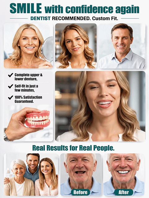 [Master of Oral Transformation] Get a Complete Set of Full-Mouth Dentures for a Perfect Smile