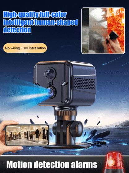 4G Remote Intelligent Surveillance Camera