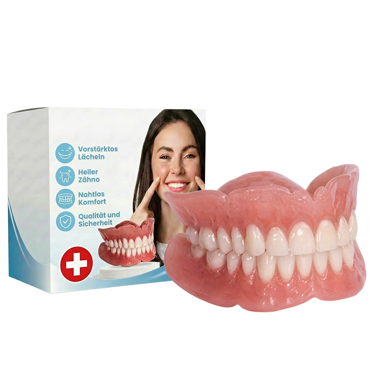 [No Dentist Required] Confident Smile: Full Denture Solution✅99.6% Positive Ratings – Proven Effective by Hundreds of Thousands of Consumers