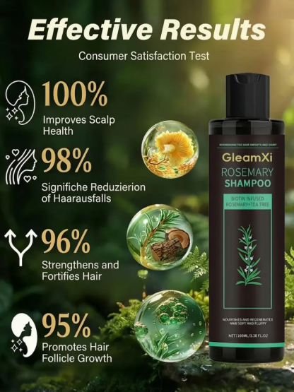 Stop Hair Thinning at the Source! 🌿 Our viral Rosemary & Ginger Shampoo uses nature’s powerful DHT blockers to reawaken dormant follicles. Get visibly thicker, stronger hair in just 2 weeks.