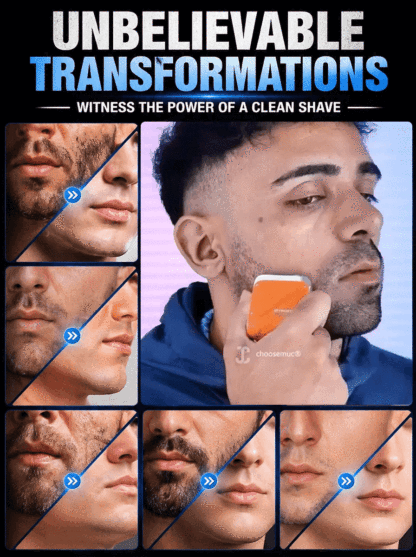 Rotary Dual-Ring Electric Shaver